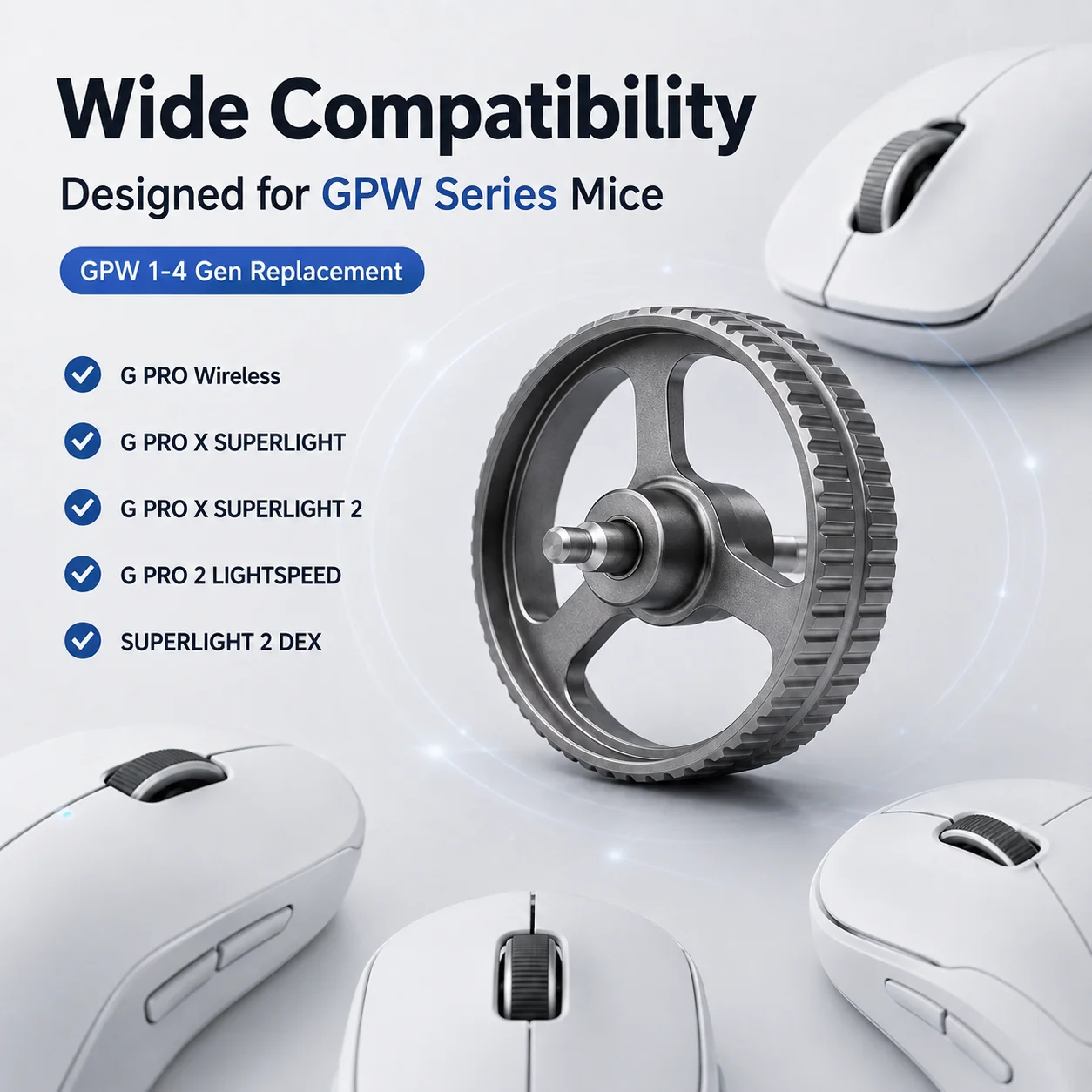 عجلة تمرير الماوس المصنوعة من  - مراجعة Logitech Mouse G Pro X Superlight وسعره