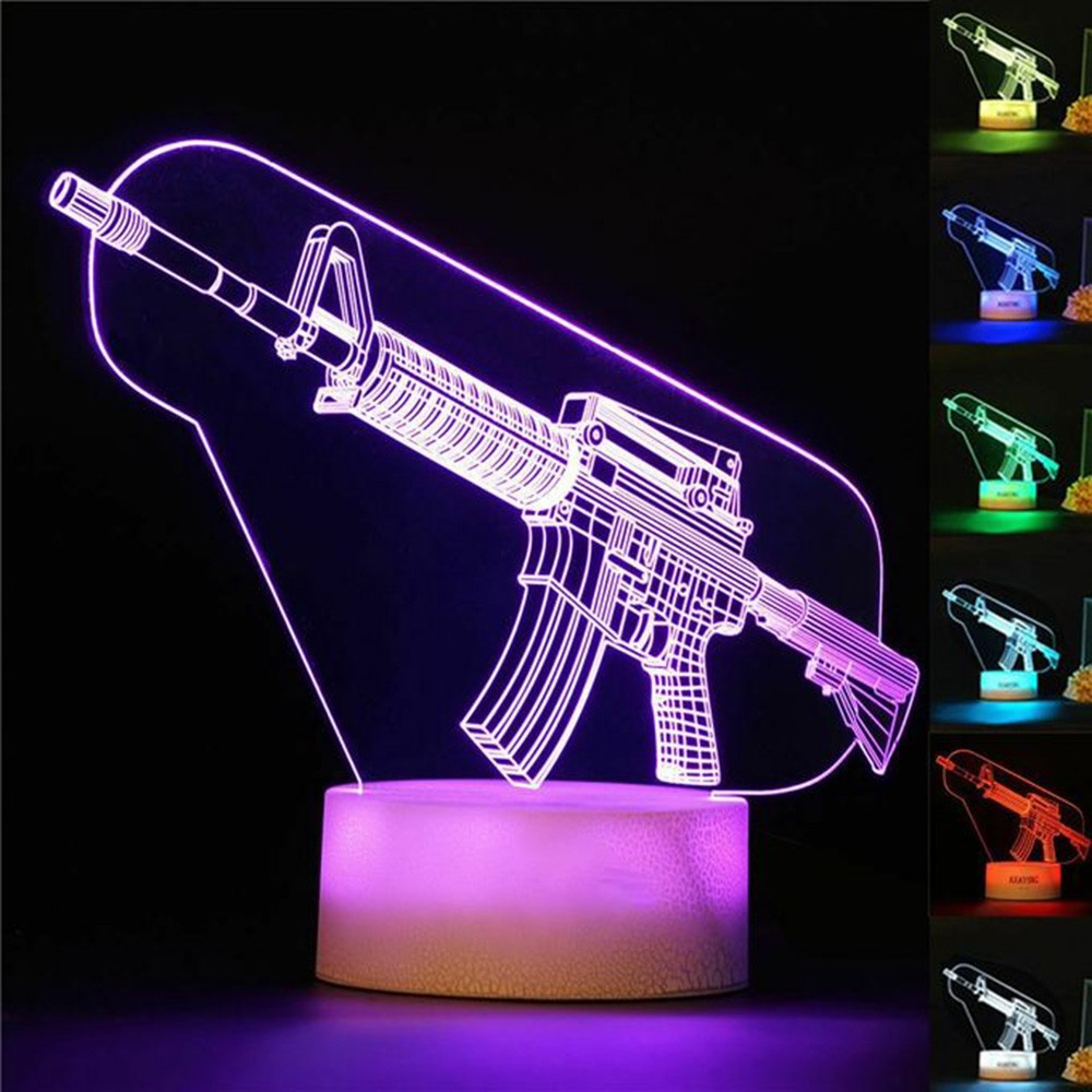 لعبة بندقية ثلاثية الأبعاد Led - مراجعة Accessories For Your Gaming Room وسعره